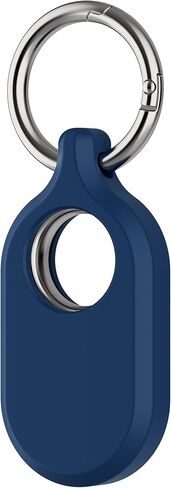 DLENP Compatible with Samsung Galaxy Smart tag 2 case,[1 Pack] Scratch Resistant Silicone Protective Cover with Key Ring for Keys, Wallet, Luggage, Pets (Pink) in Kuwait