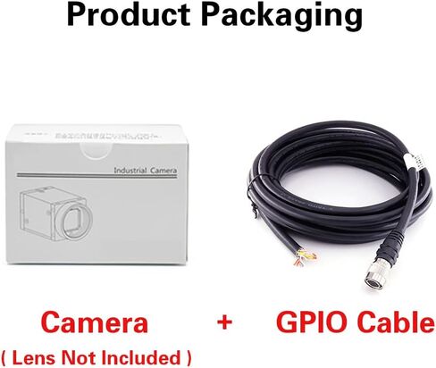 كاميرا HTENG VISHI GigE Ethernet 1.3MP 1/2 بوصة ملونة كاميرا صناعية رؤية عالمية مصراع كاميرا C-الفم مستشعر 1280X1024 91FPS in Kuwait