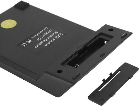YYOYY لوحة مفاتيح أرقام صغيرة - لوحة مفاتيح رقمية لاسلكية 2.4G - لوحة مفاتيح USB تجارية محمولة 18 زرًا - لأجهزة الكمبيوتر المحمول المكتبية in Kuwait