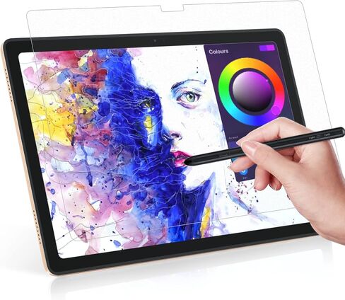 ZOEGAA واقي شاشة ورقي لجهاز Samsung Galaxy Tab S9/Tab S8/Tab S7/A 9+ 11 بوصة/Galaxy Tab S9 FE 10.9 بوصة، Galaxy Tab A9+ واقي شاشة غير لامع PET للكتابة والرسم مثل الورق، مضاد للوهج in Kuwait