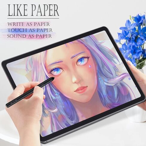 ZOEGAA واقي شاشة ورقي لجهاز Samsung Galaxy Tab S9/Tab S8/Tab S7/A 9+ 11 بوصة/Galaxy Tab S9 FE 10.9 بوصة، Galaxy Tab A9+ واقي شاشة غير لامع PET للكتابة والرسم مثل الورق، مضاد للوهج in Kuwait
