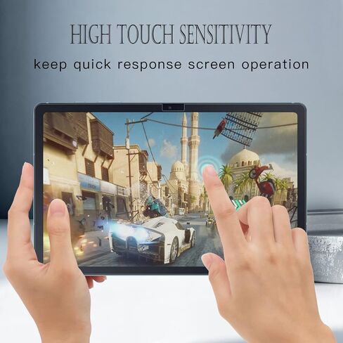 ZOEGAA واقي شاشة ورقي لجهاز Samsung Galaxy Tab S9/Tab S8/Tab S7/A 9+ 11 بوصة/Galaxy Tab S9 FE 10.9 بوصة، Galaxy Tab A9+ واقي شاشة غير لامع PET للكتابة والرسم مثل الورق، مضاد للوهج in Kuwait