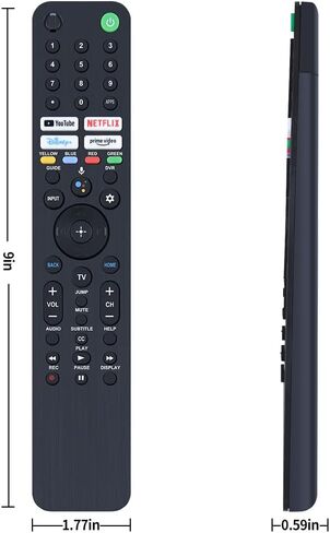 جهاز تحكم عن بعد بديل RMF-TX520U MG3-TX520U مع صوت متوافق مع تلفزيون سوني برافيا الذكي KD-43X80J KD-43X85J KD-50X80J XR-50X90J XR-50X94J XR-55A80J XR-55A84J in Kuwait