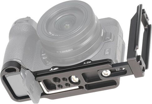 Hersmay أفقي عمودي L لوحة قوس لملحقات كاميرا Nikon Z30 سريعة الإصدار Arca Swiss مع برغي 1/4 لـ DJI Ronin RS2 RS3 RSC PRO Gimbal Stabilizer Plate in Saudi Arabia