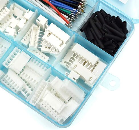 XH 2.54mm Connector Kit With pre-crimped cable wire 2/3/4/5/6/7/8/9/10 Pin Housing JST Adapter Cable Compatible with JST-XH Connector in Saudi Arabia