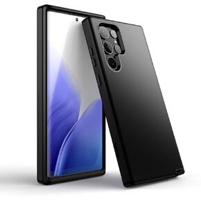 حافظة WeLoveCase لهاتف Samsung Galaxy S22 Ultra 5G، غطاء 3 في 1 كامل الجسم عالي التحمل هجين مقاوم للصدمات من مادة TPU حافظة واقية ثلاثية الطبقات لهاتف Samsung Galaxy S22 Ultra 6.8 بوصة أخضر in Kuwait