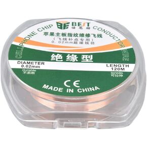 Superfine Jumping Wire, Welding Wire, Phone Motherboard Fingerprint Jump Wire, 120m Length Diameter 0.02mm Phone Chip Conduction Wire in Kuwait