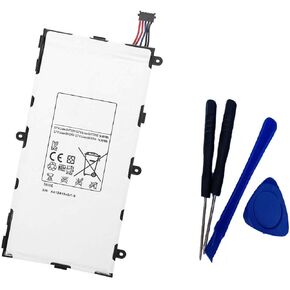 aowe بطارية بديلة AA1DB2Us/7-B T4000E LT02 لجهاز Galaxy Tab 3 SM-T210 SM-T211 SM-T217 T210R T217S LT02 1588-7285 T210 4000 مللي أمبير 3.7 فولت مع أدوات in Kuwait