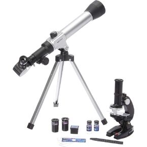 Vivitar VIV-TELMIC-20 20x/30x/40x Telescope and Microscope Kit (Black) in Saudi Arabia