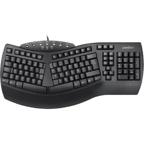 بيريكس لوحة بيريبورد-512W ES USB Teclado Ergonomico - 19.09x9.29x1.97 بوصة - بلانكو - QWERTY Español in Kuwait