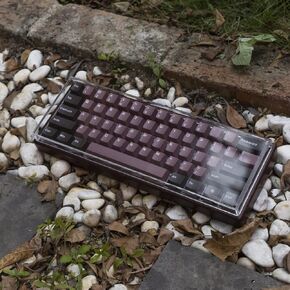 Acrylic Keyboard Cover Protector Thickened Clear Mechanical Keyboard Dust Cover Anti-Cat for 60% Gaming Keyboard Compatible with RK61/ GK61/SK6/DK61 in Kuwait