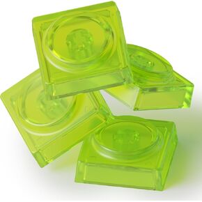 DOYS Keycap Set DOY Mechanical Keyboard Keycap Compatible with MX Box Switch (Glowing Transparent Green - A Kit, 32PCS)