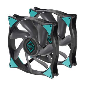 Iceberg Thermal IceGALE Xtra 140mm PWM Ball Bearing High Performance Case Fan (Black)