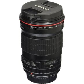 Canon EF 135mm f/2L USM Lens for Canon SLR Cameras - Fixed (Renewed) in Saudi Arabia