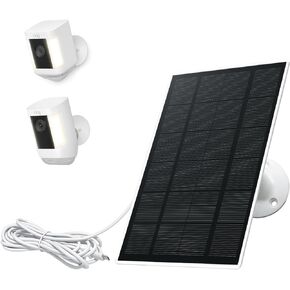 شاحن لوحة شمسية لكاميرا رينج سبوتلايت كام بلس/برو، قابس نوع سي، كيبل بطول 10 قدم، (غير مناسب لكاميرا ستيك اب وكاميرا سبوتلايت) in Kuwait