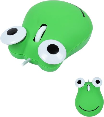 Wireless Mouse 2.4GHz Lovely Cartoon Bear Shape USB Mouse Portable Cordless Mouse with USB Receiver, Kids Small Optical Mouse Computer Mouse for Laptop Computer in Kuwait