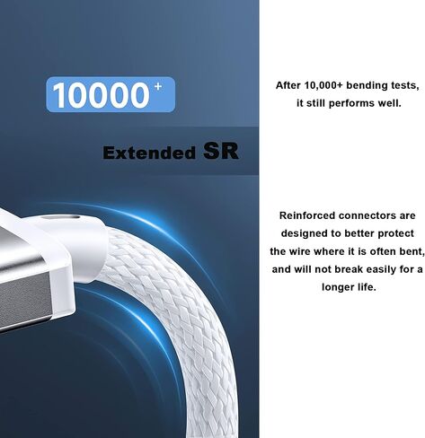 كيبل شحن سريع 140 واط USB C الى مغناطيسي 3 لاجهزة ماك بوك اير (M2 و2023 و2022) وماك بوك برو 16 انش و14 انش (2023، M2)، ماك بوك برو (16 انش، M2، 2022)، 14 انش و16 انش ماربوك برو (2023) 21), 2.2.), 0 in Kuwait