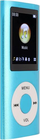 MP3 Player, 64GB Music Player Lossless Music .8 Inch LCD Screen Portable MP3 Music Player, Includes Charging Cable and Earphone, Easy to Carry (Silver) in Kuwait