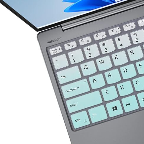 غطاء لوحة مفاتيح مقاس 13.3 بوصة 2023 2022 Lenovo Yoga Slim 7 Carbon/Yoga Slim 7i Carbon 13.3 بوصة، Yoga Slim 7 Carbon 13IRP8 13IAP7 /ThinkBook 13x Gen 2 13.3 بوصة (غير مناسب لـ 2021 2020 Yoga Slim 7 Carbon) in Kuwait