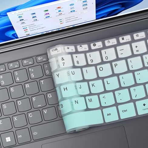 غطاء لوحة مفاتيح مقاس 13.3 بوصة 2023 2022 Lenovo Yoga Slim 7 Carbon/Yoga Slim 7i Carbon 13.3 بوصة، Yoga Slim 7 Carbon 13IRP8 13IAP7 /ThinkBook 13x Gen 2 13.3 بوصة (غير مناسب لـ 2021 2020 Yoga Slim 7 Carbon) in Kuwait