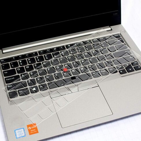 Keyboard Skin Compatible for Lenovo Thinkpad X1 Carbon 14" 2019-2017, ThinkPad X1 Yoga Gen 3 4 5, Thinkpad X1 Extreme 14, ThinkPad T460 T470 T480 T490 T14s, ThinkPad L490 L460 L470 L480 (Ombre Purple) in Saudi Arabia