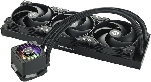 مبرد سائل وحدة المعالجة المركزية ENERMAX LIQMAXFLO SR 240 مم A-RGB AIO - مضخة عالية الأداء تصل إلى 3000 دورة في الدقيقة، مروحة VRM 60 مم، مروحة صامتة محسّنة للضغط 120 مم FDB PWM، Intel LGA1700/AMD AM5 جاهزة in Kuwait