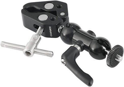 CAMVATE Ball Head Mount with Super Crab for Camcorder Support Accessories - 2558 in Saudi Arabia