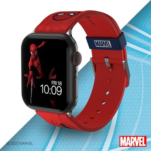 MARVEL – Smartwatch Band - Officially Licensed, Compatible with Every Size & Series of Apple Watch (watch not included) in Saudi Arabia