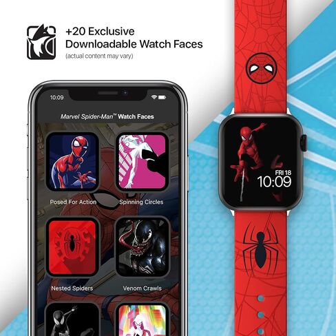 MARVEL – Smartwatch Band - Officially Licensed, Compatible with Every Size & Series of Apple Watch (watch not included) in Saudi Arabia