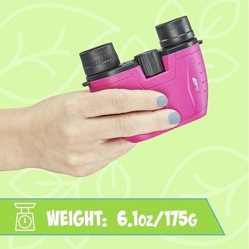 Tasco Kids Binoculars 8x21, Compact Binoculars for Kids Ages 3-12, Great for Adventures, Hiking, Camping, Travel, Bird Watching in Saudi Arabia