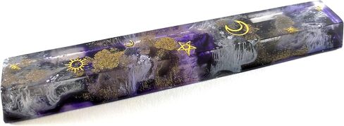 Custom Artisan Purple Galaxy Spacebar Keycap 6.25U (OEM) for RGB Cherry MX Gaming Mechanical Keyboards in Saudi Arabia