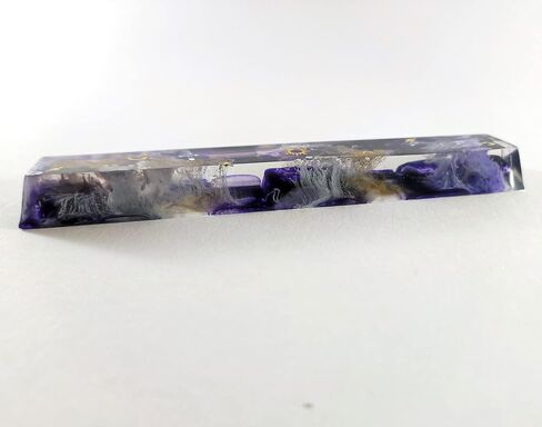 Custom Artisan Purple Galaxy Spacebar Keycap 6.25U (OEM) for RGB Cherry MX Gaming Mechanical Keyboards in Saudi Arabia