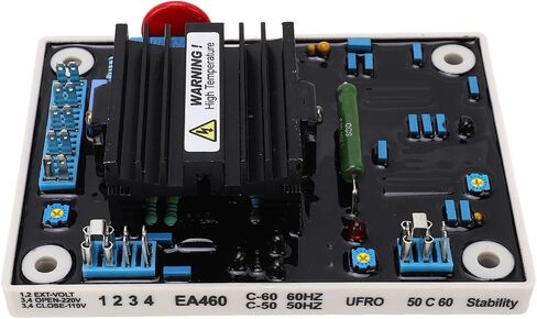 Excitation Brushless Generator AVR, Parallel Connection ABS 1PH Automatic Voltage Regulator with LED for Industrial Use in Saudi Arabia