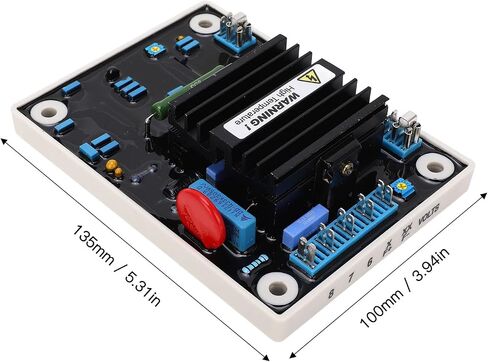 Excitation Brushless Generator AVR, Parallel Connection ABS 1PH Automatic Voltage Regulator with LED for Industrial Use in Saudi Arabia