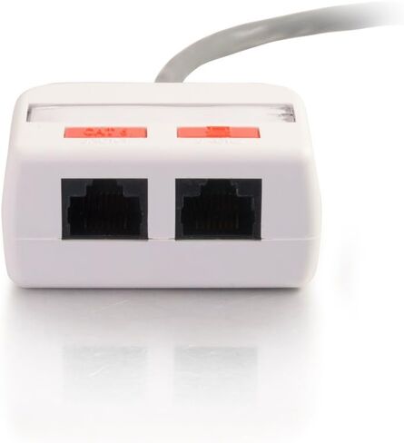 C2G Legrand RJ45 Modular Load Bar Connectors, RJ45 Cat5e Modular Plug to Use as Data Transfer Plug, Multipack Ethernet Cable Plug, 100 Per Pack, 1 Pack, C2G 27575 in Saudi Arabia