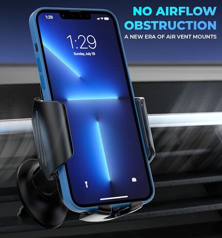 Bestrix Phone Holder for Car, Phone Mount for car Car Phone Mount, Cell Phone Car Phone Holder Compatible with iPhone 14 13 12 Pro, Xr,Xs,XS MAX,XR,X, Galaxy S22 & All Smartphones (Air Vent) in Kuwait