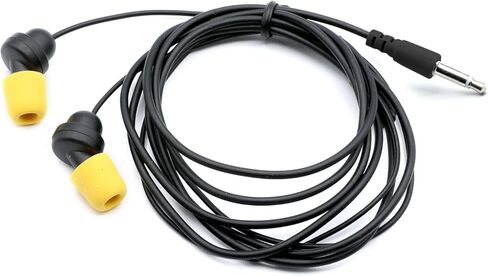 راجيد راديوز سماعات اذن اسفنجية من سبورتسمان - مكبرات صوت سباق احادية - قابس 3.5 ملم in Kuwait