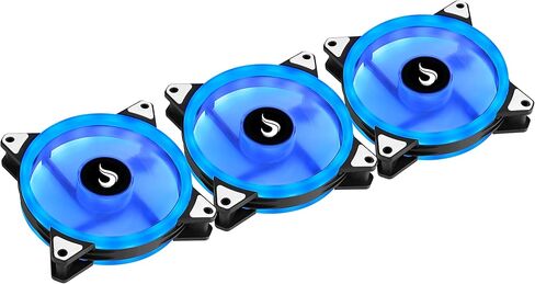 3X مروحة تبريد لحالة الكمبيوتر - وضع الارتفاع - ذكي - 120 مم - RGB - اللوحة الأم 12 فولت - جهاز التحكم عن بعد in Kuwait