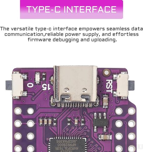 5pcs ESP32 S2 Mini V1.0.0 WiFi Board Based ESP32-S2FN4R2 ESP32-S2 4MB Flash 2MB PSRAM Type-C USB Connect Mini Module for MicroPython in Saudi Arabia