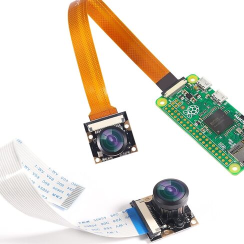 DORHEA لكاميرا Raspberry Pi 4 B كاميرا ويب 222 FoV كاميرا زاوية واسعة للرؤية الليلية 5 ميجابكسل 1080p OV5647 وحدة فيديو كاميرا لـ Raspberry Pi Model 3 A/B/B+، Pi 2 وRaspberry Pi 3,3 B+ in Kuwait