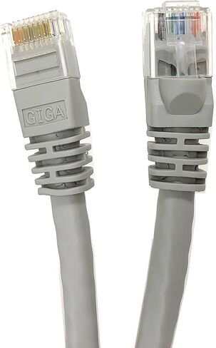 Inc. 1 feet Cat 6 Molded UTP Snagless RJ45 Networking Patch Cable - 25 Pack -Black ( E08-001B-25 ) in Saudi Arabia