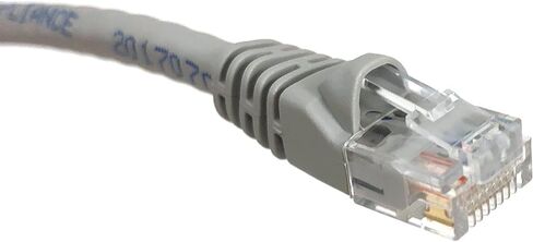 Inc. 1 feet Cat 6 Molded UTP Snagless RJ45 Networking Patch Cable - 25 Pack -Black ( E08-001B-25 ) in Saudi Arabia