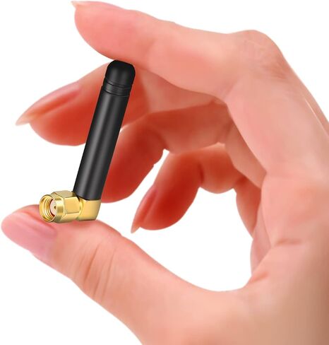 Bingfu Mini Dual Band WiFi 2.4 جيجا هرتز 5 جيجا هرتز 5.8 جيجا هرتز MIMO RP-SMA ذكر هوائي الزاوية اليمنى (2 حزمة) لمحول USB بلوتوث FPV الكمبيوتر PCIe بطاقة واي فاي راوتر كاميرا احتياطية لاسلكية in Kuwait