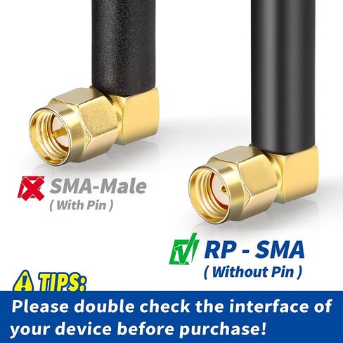 Bingfu Mini Dual Band WiFi 2.4 جيجا هرتز 5 جيجا هرتز 5.8 جيجا هرتز MIMO RP-SMA ذكر هوائي الزاوية اليمنى (2 حزمة) لمحول USB بلوتوث FPV الكمبيوتر PCIe بطاقة واي فاي راوتر كاميرا احتياطية لاسلكية in Kuwait