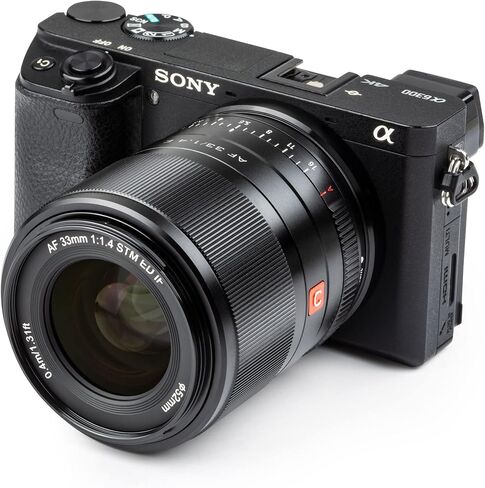 عدسة التركيز الثابت VILTROX 33 مم F1.4 متوافقة مع كاميرا سوني إي ماونت a6500 a6300 a7 II a7RIIa7SIII a7III a7RIII a7RIII in Saudi Arabia
