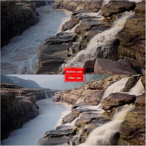 فلتر عدسة كاميرا للهاتف الخلوي، 37 ملم بمشبك ND 2-400 عدسة كاميرا للهاتف المحمول | فلتر كثافة قابل للتعديل مع مشبك للهاتف لهاتف ايفون والهواتف الذكية سامسونج اندرويد in Kuwait