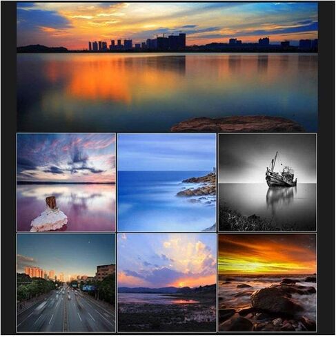 فلتر عدسة كاميرا للهاتف الخلوي، 37 ملم بمشبك ND 2-400 عدسة كاميرا للهاتف المحمول | فلتر كثافة قابل للتعديل مع مشبك للهاتف لهاتف ايفون والهواتف الذكية سامسونج اندرويد in Kuwait