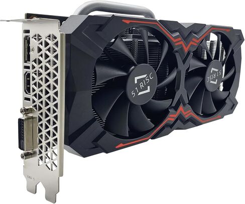 بطاقة رسومات 51RISC GeForce GTX 1660 Super Graphics، 6 جيجابايت GDDR6 Gaming PC GPU 192bit بطاقة فيديو PCIe 3.0 x16 DP HDMI DVI Display 1660S Game Cards in Kuwait