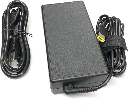 Lenovo 170W Replacement Slim AC Adapter for: Lenovo ThinkPad W540 W550s ThinkPad E440 E450 E555 S431 T540p X240 X250 Yoga 15 (S5) P/N 4X20E50574 ADL170NLC3A 36200321 45N0487 ADL170NLC2A in Saudi Arabia