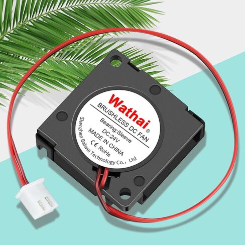 2 Pack Wathai 30mm x 10mm 5V Small DC Brushless Cooling Blower Fan ¡­ in Saudi Arabia